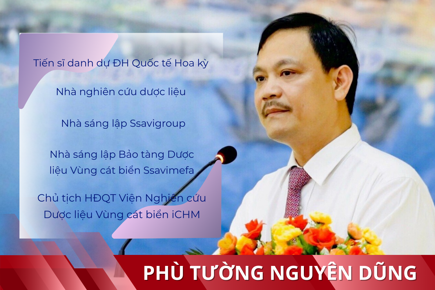 TS. PHÙ TƯỜNG NGUYÊN DŨNG - CON NGƯỜI KHỞI NGUỒN