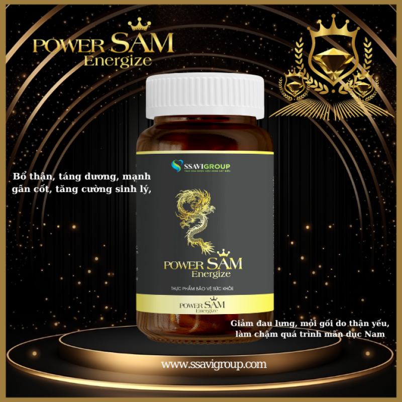PowerSAM - Ginseng energizes yeast (Combo 4 bottle)