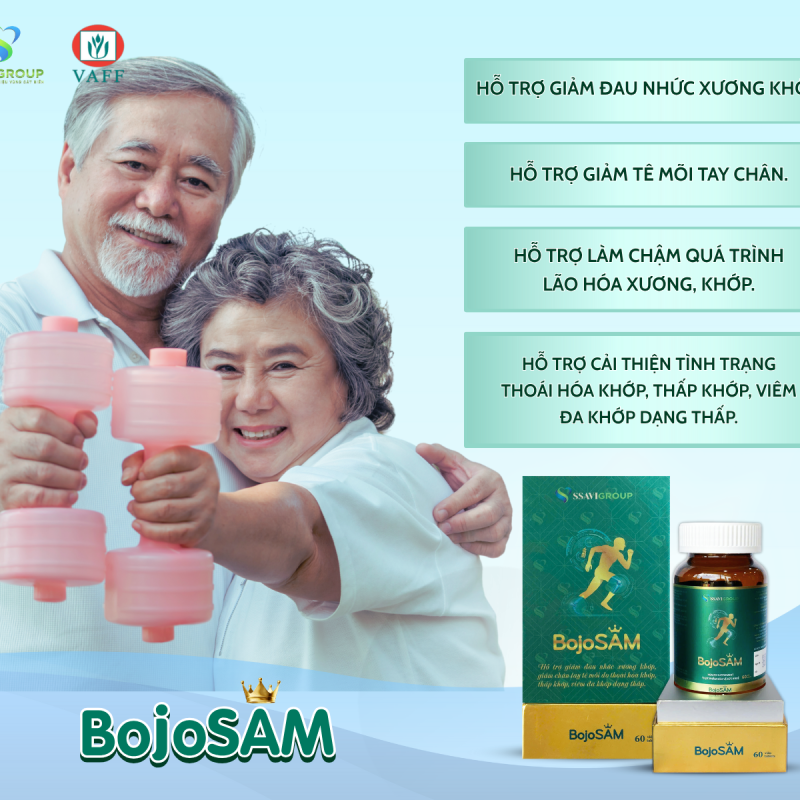BOJOSAM - SÂM XƯƠNG KHỚP