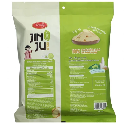 Bánh gạo vị cốm sữa Richy Jinju