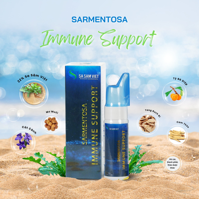 IMMUNE SUPPORT – SÂM XỊT HỌNG