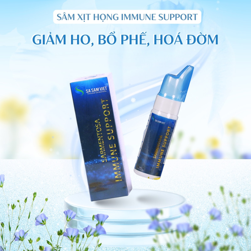 IMMUNE SUPPORT – SÂM XỊT HỌNG