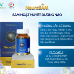 NEUROSAM – SÂM HOẠT HUYẾT DƯỠNG NÃO
