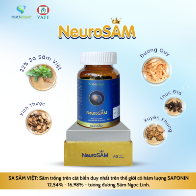 NeuroSAM - Ginseng activates blood and nourishes the brain