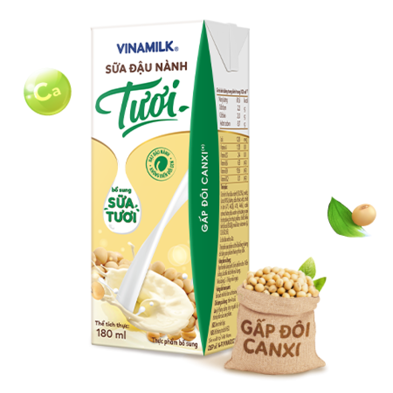 Sữa đậu nành tươi Vinamilk